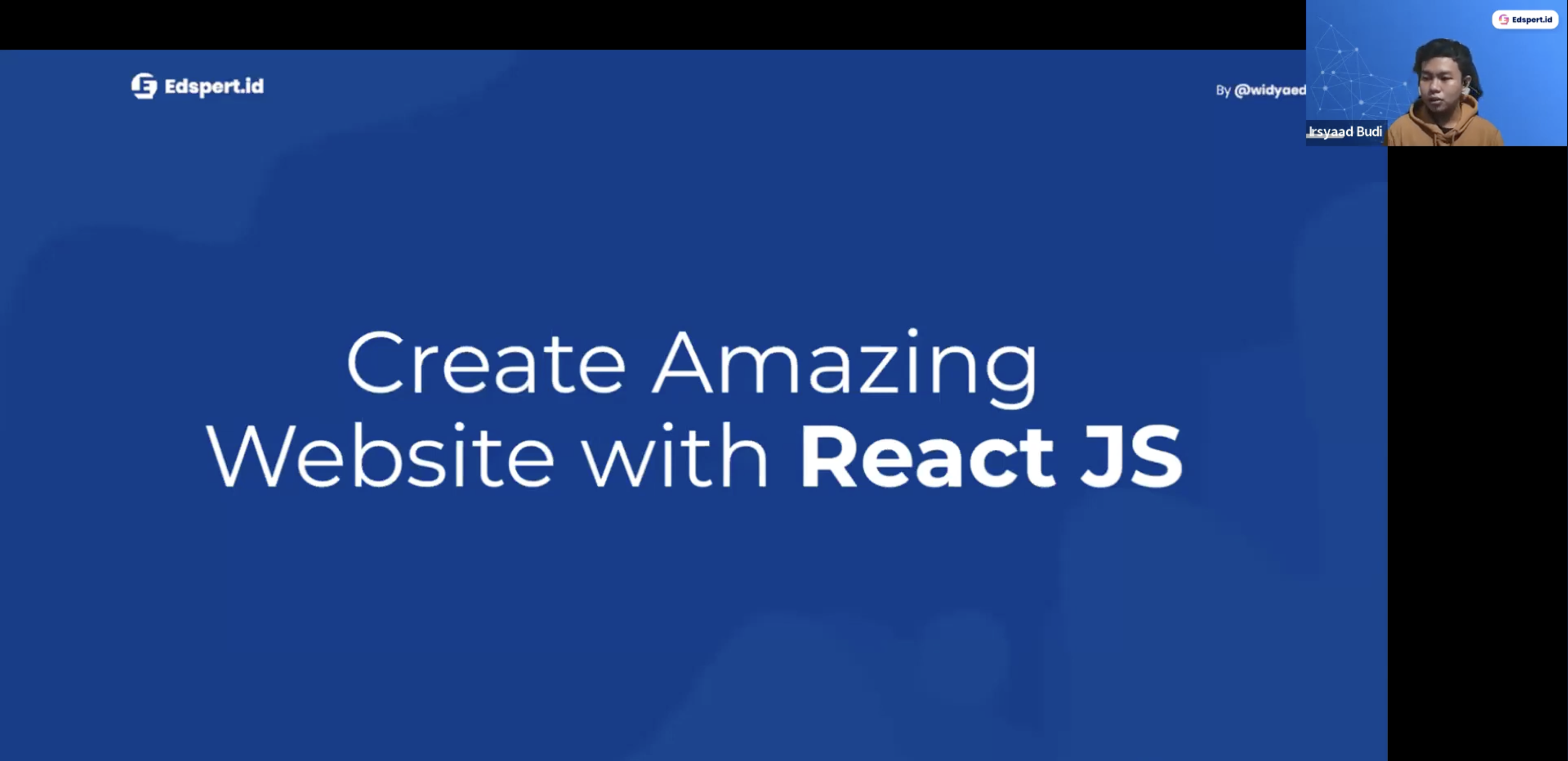 Webinar Programming React JS